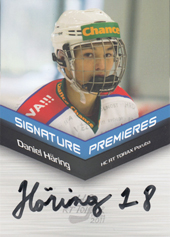 Häring Daniel 18-19 Premium Cards Signature Premieres #SP-29