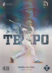 Blažka Ondřej 2022 LC Czech Baseball Space Rainbow #124