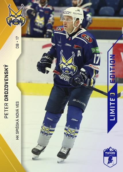 Ordzovenský Peter 21-22 Tipos Extraliga Blue #204