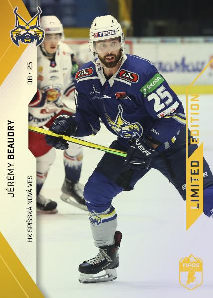Beaudry Jérémy 21-22 Tipos Extraliga Gold #202