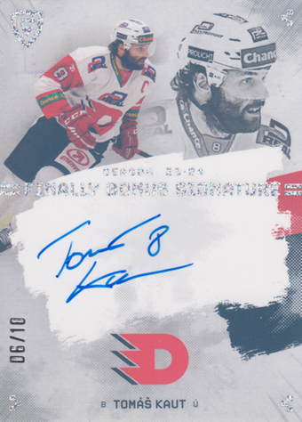 Kaut Tomáš 23-24 GOAL Cards Finally Bonus Signature Rainbow #S-PA2