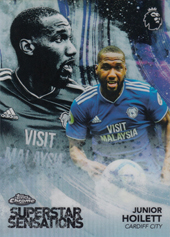 Hoilett Junior 18-19 Topps Premier League Chrome Superstar Sensations Refractors #SS-JH