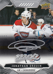 Drouin Jonathan 19-20 Upper Deck MVP Silver Script #83