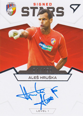 Hruška Aleš 21-22 Fortuna Liga Signed Stars Level 1 #S1-AH
