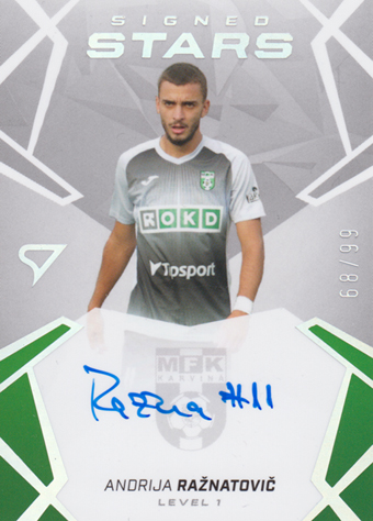 Ražnatović Andrija 24-25 Chance Liga Signed Stars Level 1 #SL1-AR