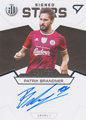 Brandner Patrik 21-22 Fortuna Liga Signed Stars Level 1 #S1-BR