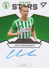 Chramosta Jan 21-22 Fortuna Liga Signed Stars Level 1 #S1-CH
