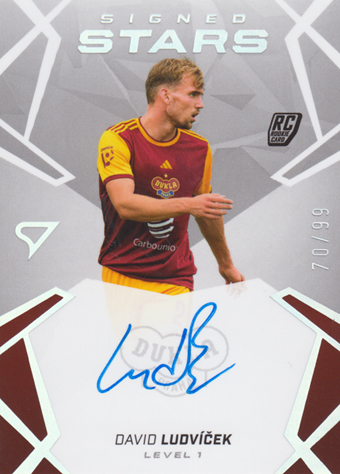 Ludvíček David 24-25 Chance Liga Signed Stars Level 1 #SL1-DL