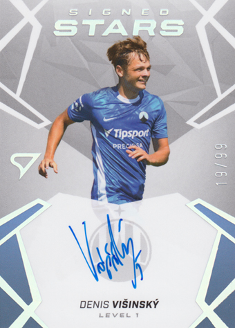 Višinský Denis 24-25 Chance Liga Signed Stars Level 1 #SL1-DV