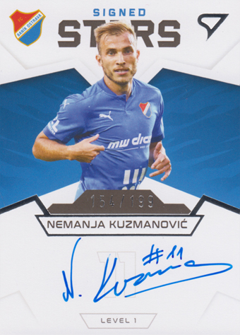 Kuzmanović Nemanja 21-22 Fortuna Liga Signed Stars Level 1 #S1-NK