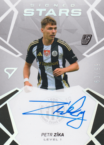 Zíka Petr 24-25 Chance Liga Signed Stars Level 1 #SL1-PZ