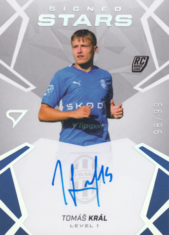 Král Tomáš 24-25 Chance Liga Signed Stars Level 1 #SL1-TK