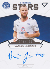 Jurečka Václav 21-22 Fortuna Liga Signed Stars Level 1 #S1-VJ