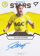 Mareš Jakub 21-22 Fortuna Liga Signed Stars Level 2 #S2-MA