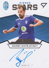 Matějovský Marek 21-22 Fortuna Liga Signed Stars Level 2 #S2-MM