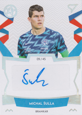Šulla Michal 19-20 Futbalové Slovensko Slovenskí sokoli Autograph #RA05