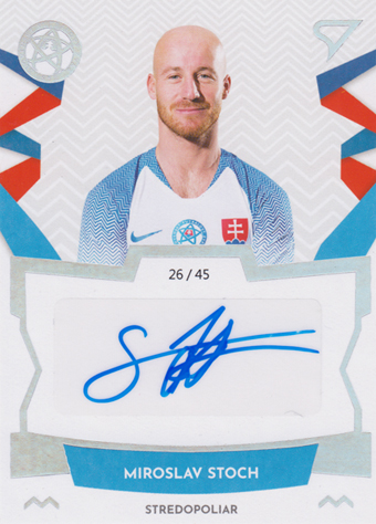 Stoch Miroslav 19-20 Futbalové Slovensko Slovenskí sokoli Autograph #RA19