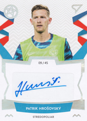 Hrošovský Patrik 19-20 Futbalové Slovensko Slovenskí sokoli Autograph #RA27