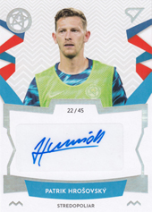 Hrošovský Patrik 19-20 Futbalové Slovensko Slovenskí sokoli Autograph #RA27