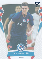 Mazáň Róbert 19-20 Futbalové Slovensko Slovenskí sokoli Blue #R10