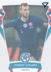 Gyömbér Norbert 19-20 Futbalové Slovensko Slovenskí sokoli Blue #R14