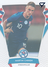 Chrien Martin 19-20 Futbalové Slovensko Slovenskí sokoli Blue #R17