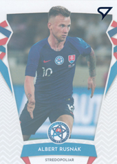Rusnák Albert 19-20 Futbalové Slovensko Slovenskí sokoli Blue #R21