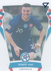 Mak Róbert 19-20 Futbalové Slovensko Slovenskí sokoli Blue #R28