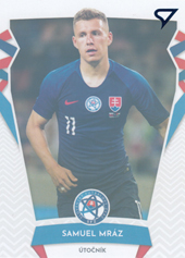 Mráz Samuel 19-20 Futbalové Slovensko Slovenskí sokoli Blue #R32
