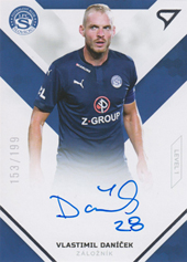 Daníček Vlastimil 20-21 Fortuna Liga Signed Stars Level 1 #SS1-01