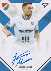 Jánoš Adam 20-21 Fortuna Liga Signed Stars Level 1 #SS1-08