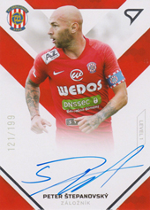 Štepanovský Peter 20-21 Fortuna Liga Signed Stars Level 1 #SS1-15