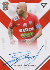 Štepanovský Peter 20-21 Fortuna Liga Signed Stars Level 1 #SS1-15