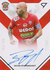 Štepanovský Peter 20-21 Fortuna Liga Signed Stars Level 1 #SS1-15