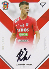 Růsek Antonín 20-21 Fortuna Liga Signed Stars Level 1 #SS1-16