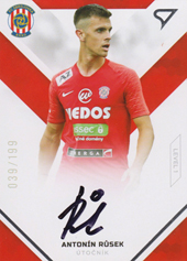 Růsek Antonín 20-21 Fortuna Liga Signed Stars Level 1 #SS1-16