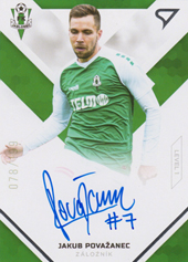 Považanec Jakub 20-21 Fortuna Liga Signed Stars Level 1 #SS1-18