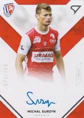 Surzyn Michal 20-21 Fortuna Liga Signed Stars Level 1 #SS1-19