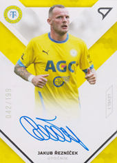 Řezníček Jakub 20-21 Fortuna Liga Signed Stars Level 1 #SS1-21