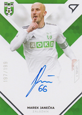 Janečka Marek 20-21 Fortuna Liga Signed Stars Level 1 #SS1-22