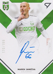 Janečka Marek 20-21 Fortuna Liga Signed Stars Level 1 #SS1-22