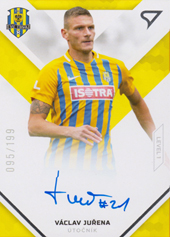 Juřena Václav 20-21 Fortuna Liga Signed Stars Level 1 #SS1-27