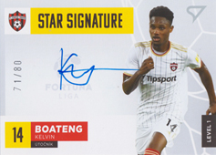 Boateng Kelvin 21-22 Fortuna Liga Star Signature Level 1 #S1-KB
