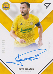Jiráček Petr 20-21 Fortuna Liga Signed Stars Level 2 #SS2-06