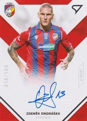 Ondrášek Zdeněk 20-21 Fortuna Liga Signed Stars Level 2 #SS2-10