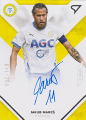 Mareš Jakub 20-21 Fortuna Liga Signed Stars Level 2 #SS2-13