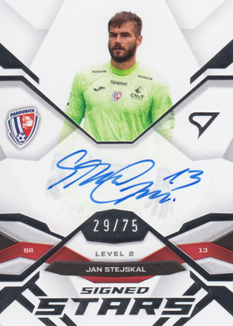 Stejskal Jan 25-26 Chance liga Signed Stars Level 2 #SL2-ST