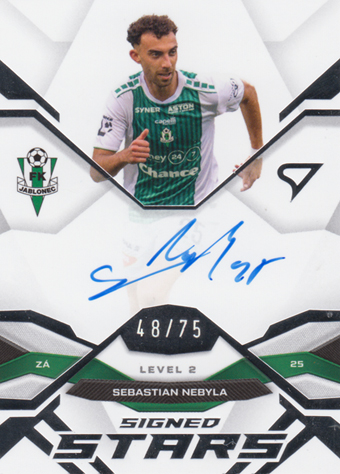 Nebyla Sebastian 25-26 Chance liga Signed Stars Level 2 #SL2-SN