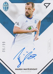 Matějovský Marek 20-21 Fortuna Liga Signed Stars Level 3 #SS3-05