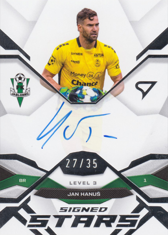 Hanuš Jan 25-26 Chance liga Signed Stars Level 3 #SL3-JH